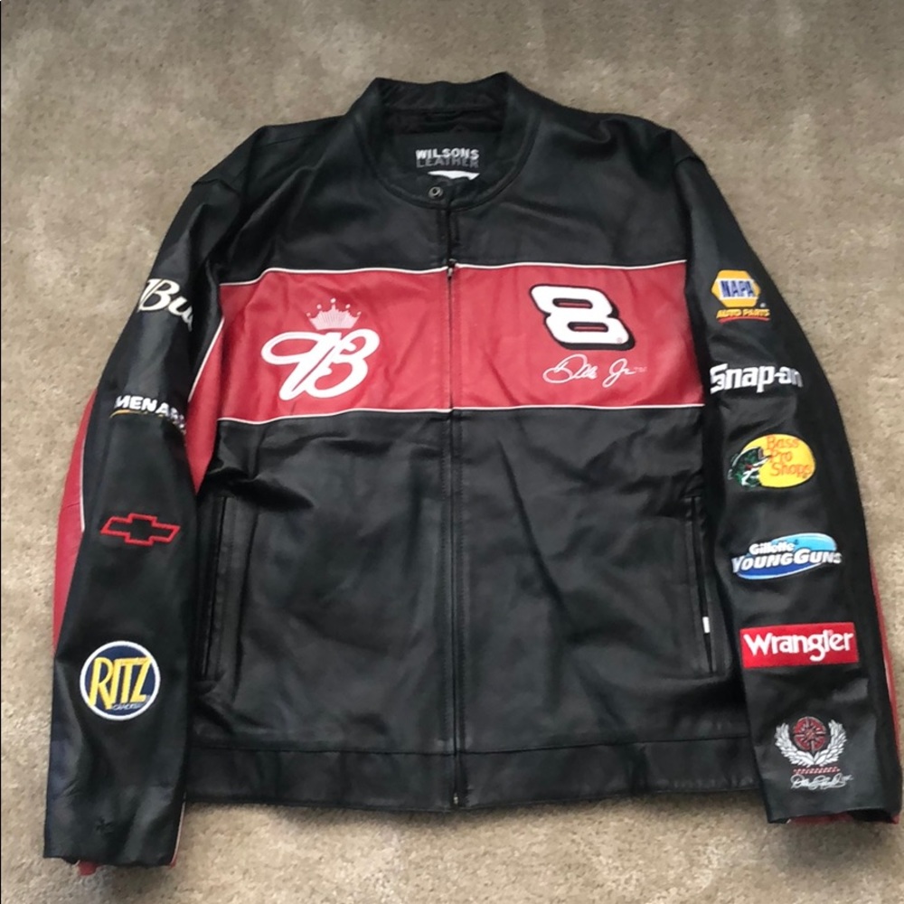 Wilson’s Leather Men’s NACAR jacket